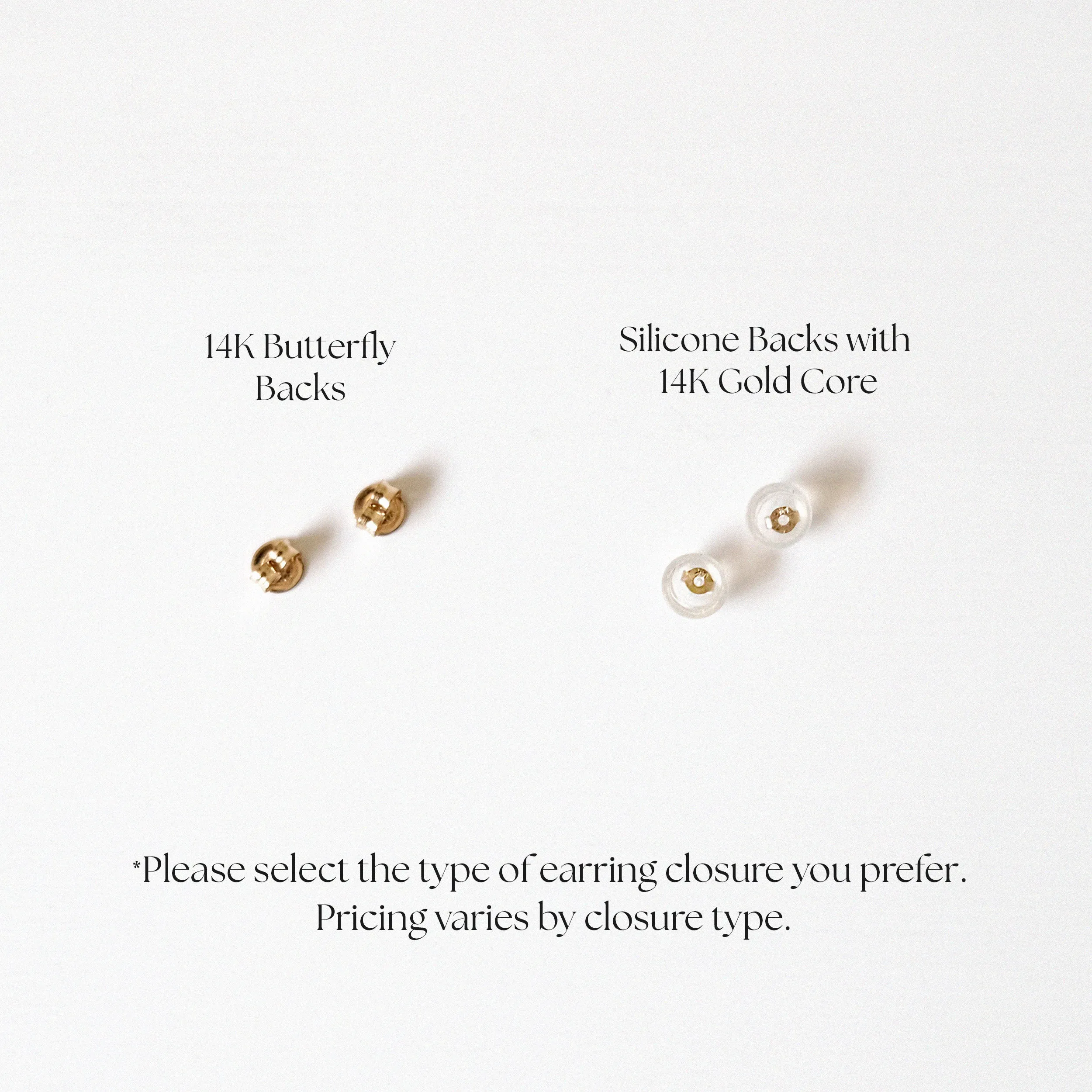 10K Bishop Triangle Studs