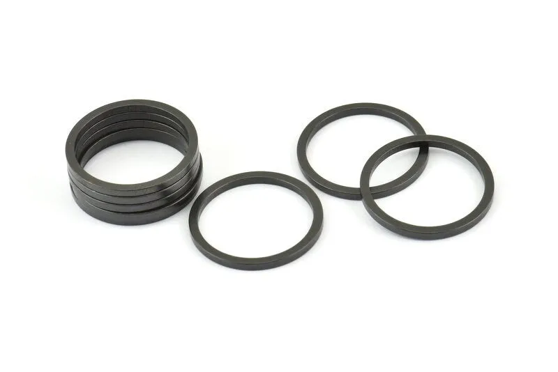 25mm Circle Connectors, 8 Oxidized Brass Black Circle Connectors (25x2x2mm) E009 S807