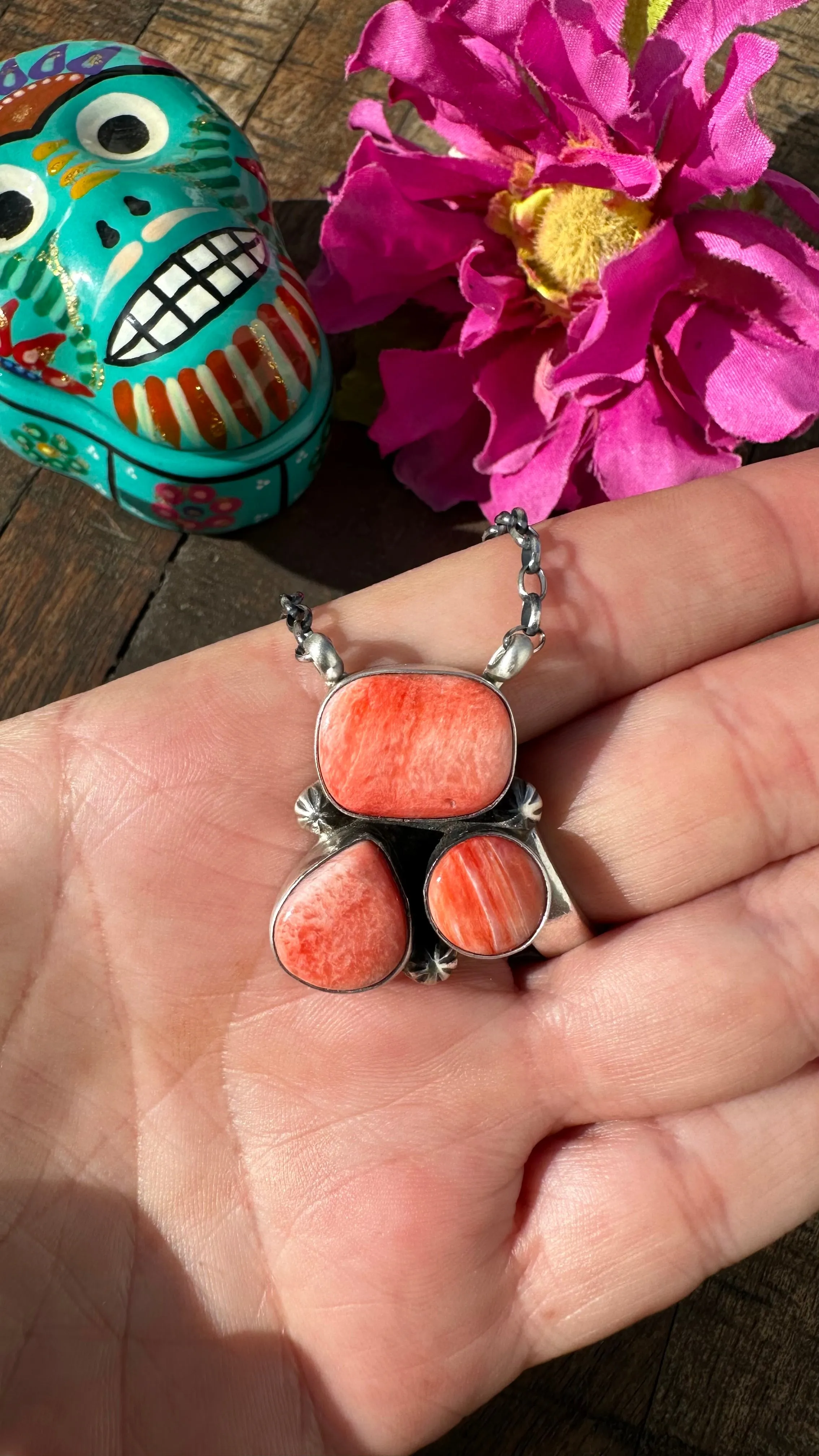 3 Stone Necklace #1