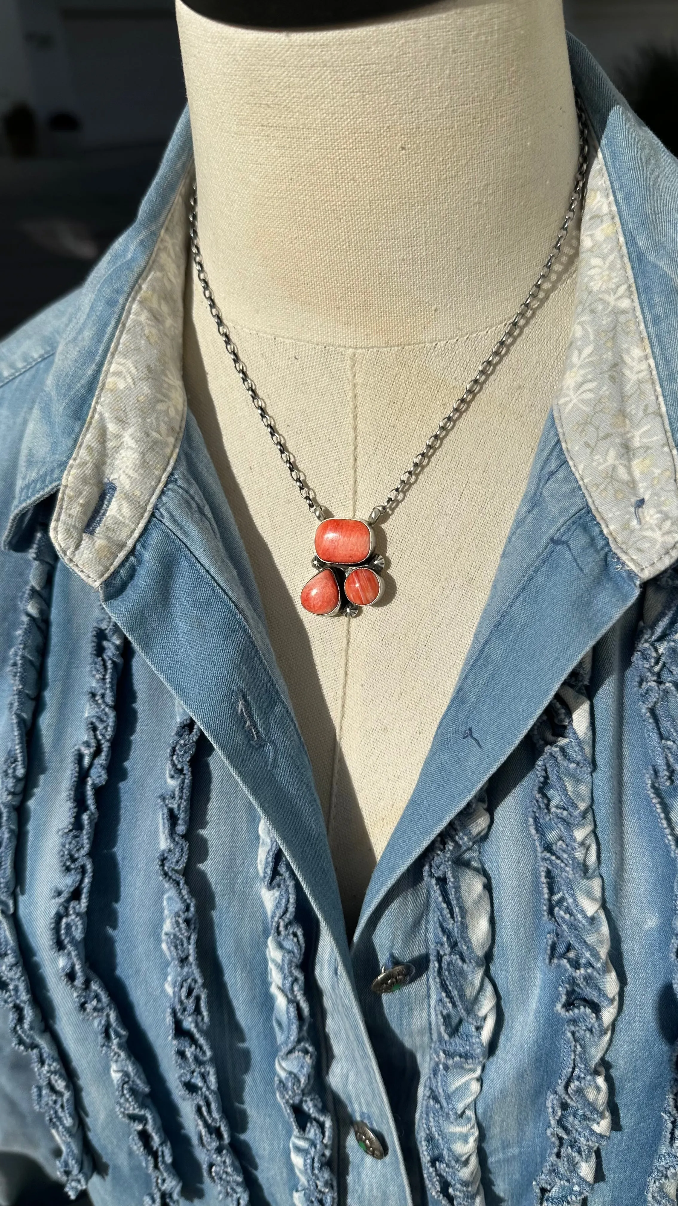 3 Stone Necklace #1