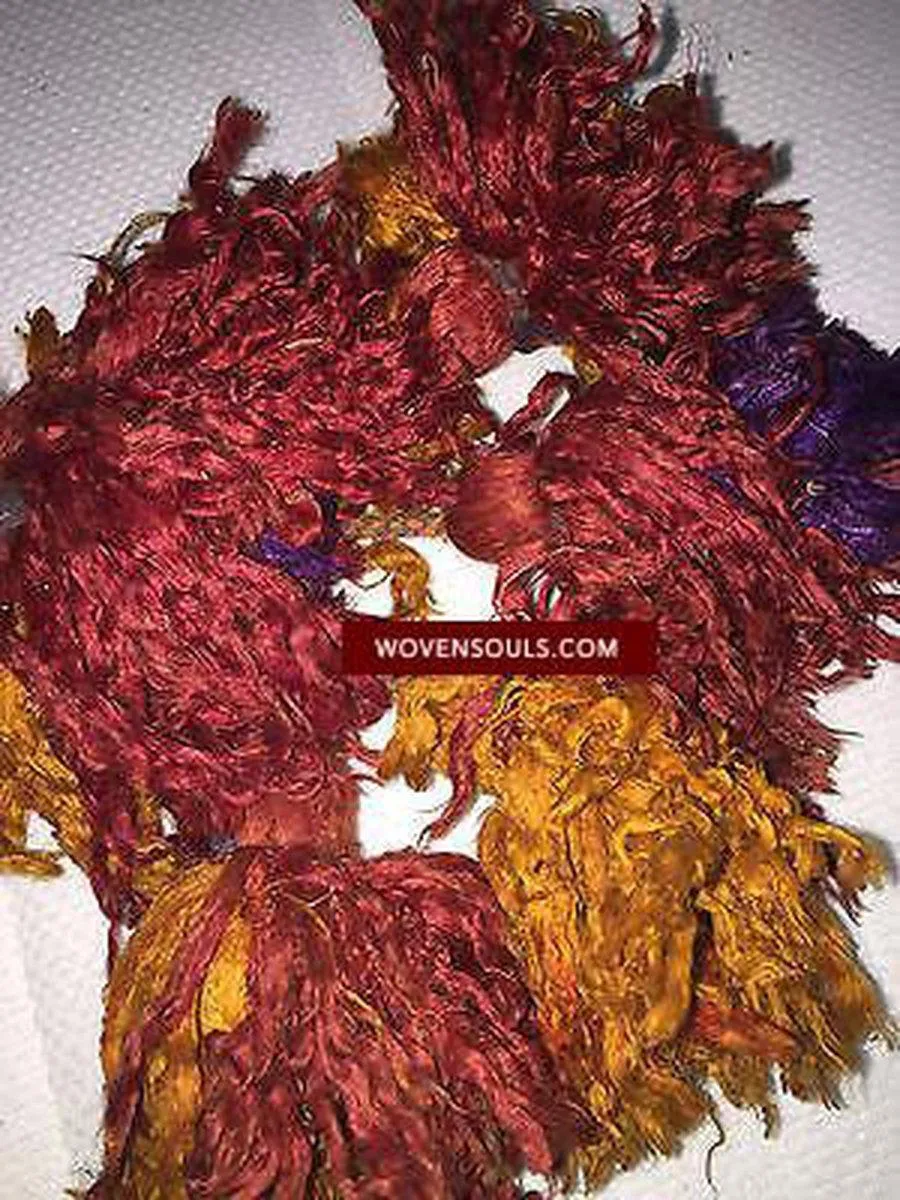 476 SOLD Vintage Banjara Bracelets - Handwoven - Set of 3