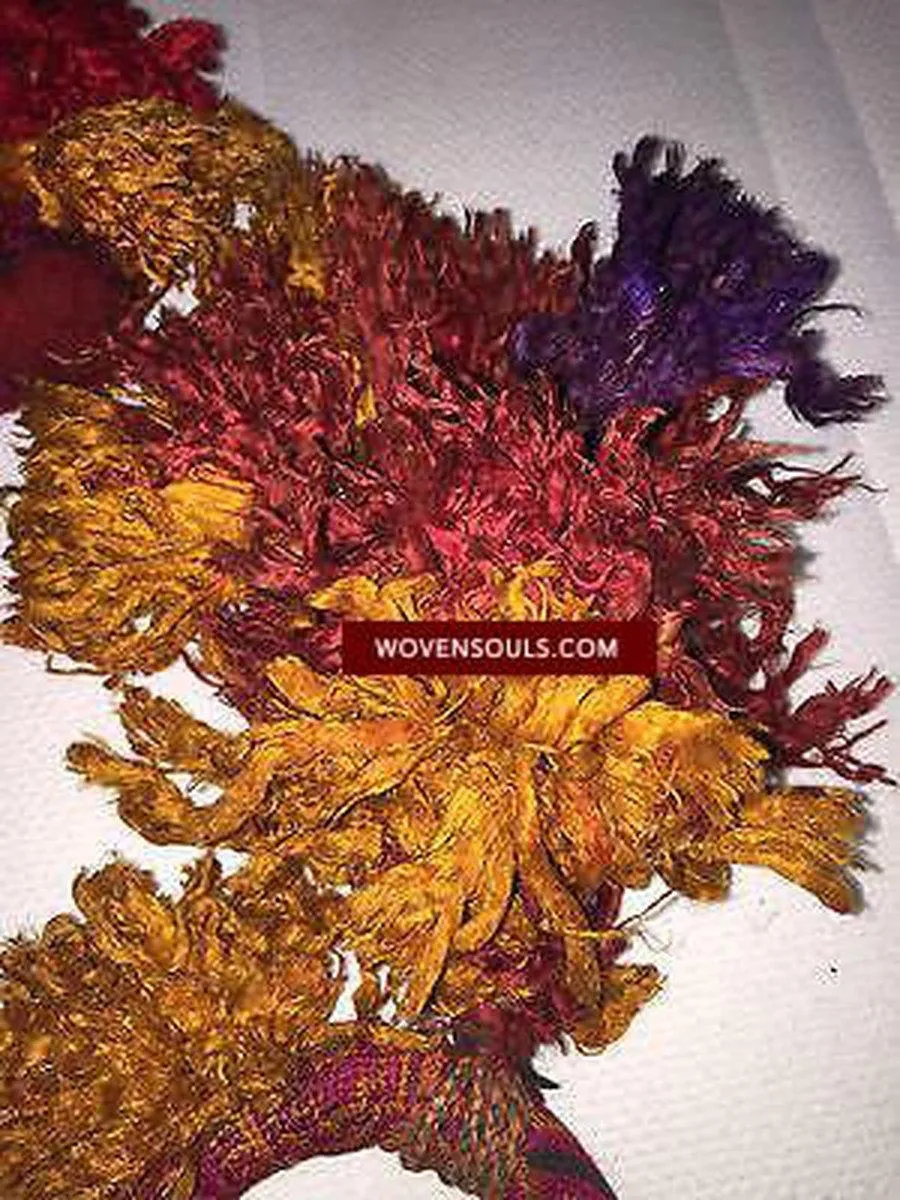 476 SOLD Vintage Banjara Bracelets - Handwoven - Set of 3