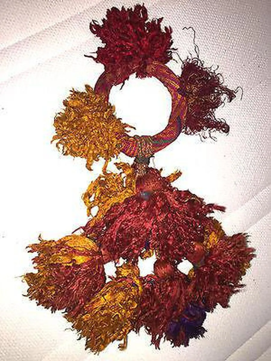 476 SOLD Vintage Banjara Bracelets - Handwoven - Set of 3