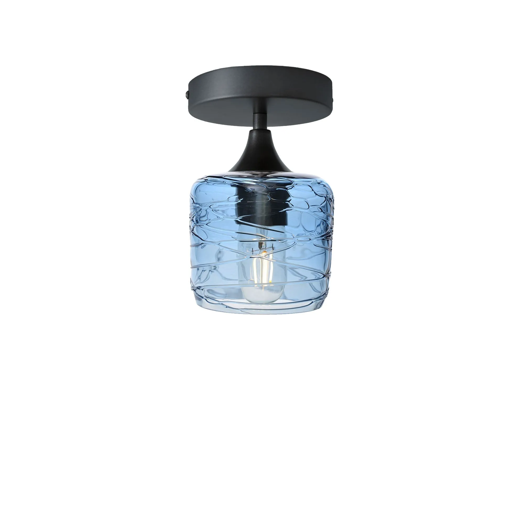 601 Spun: Semi Flush Light