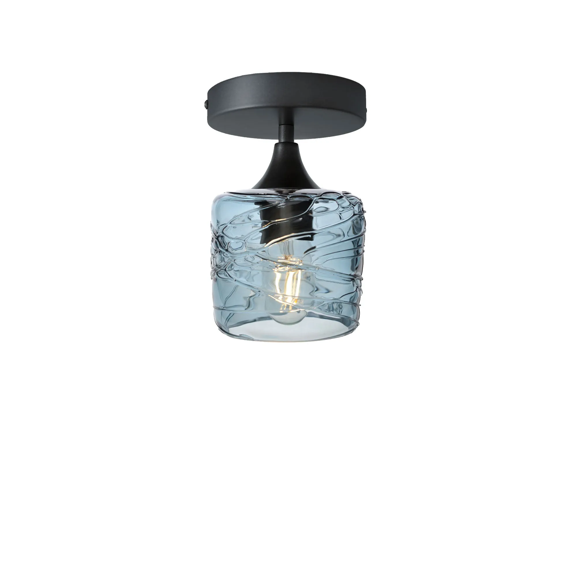 601 Spun: Semi Flush Light