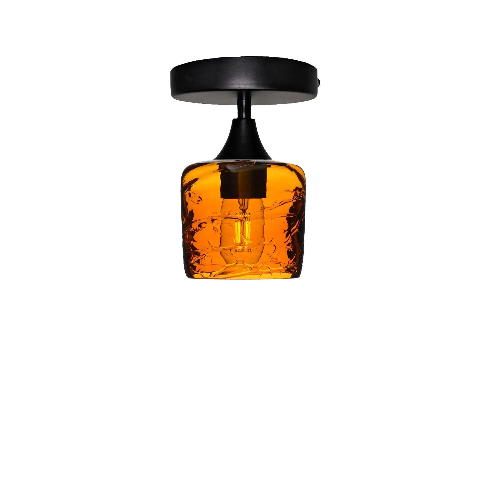 601 Spun: Semi Flush Light