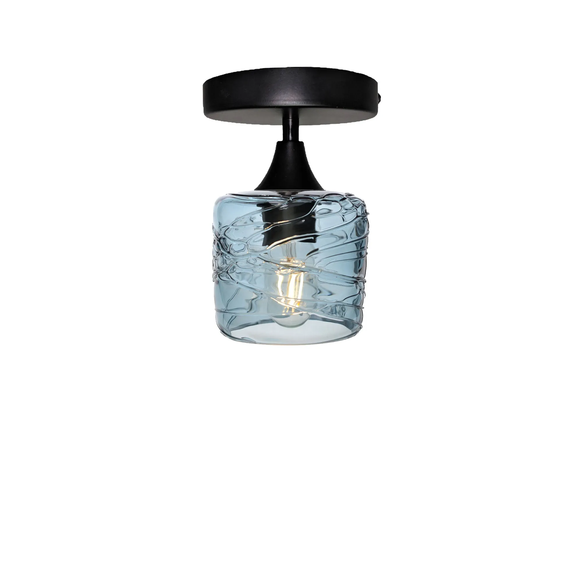 601 Spun: Semi Flush Light