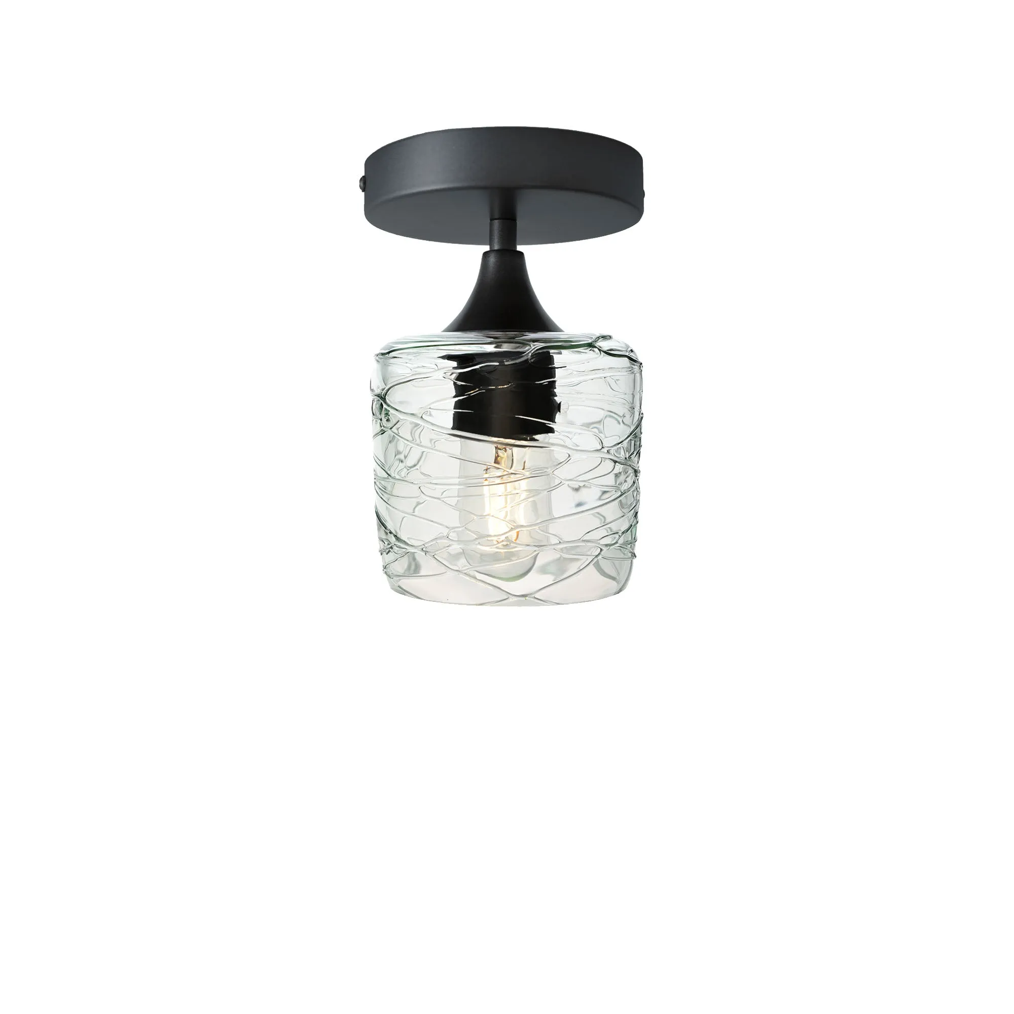 601 Spun: Semi Flush Light