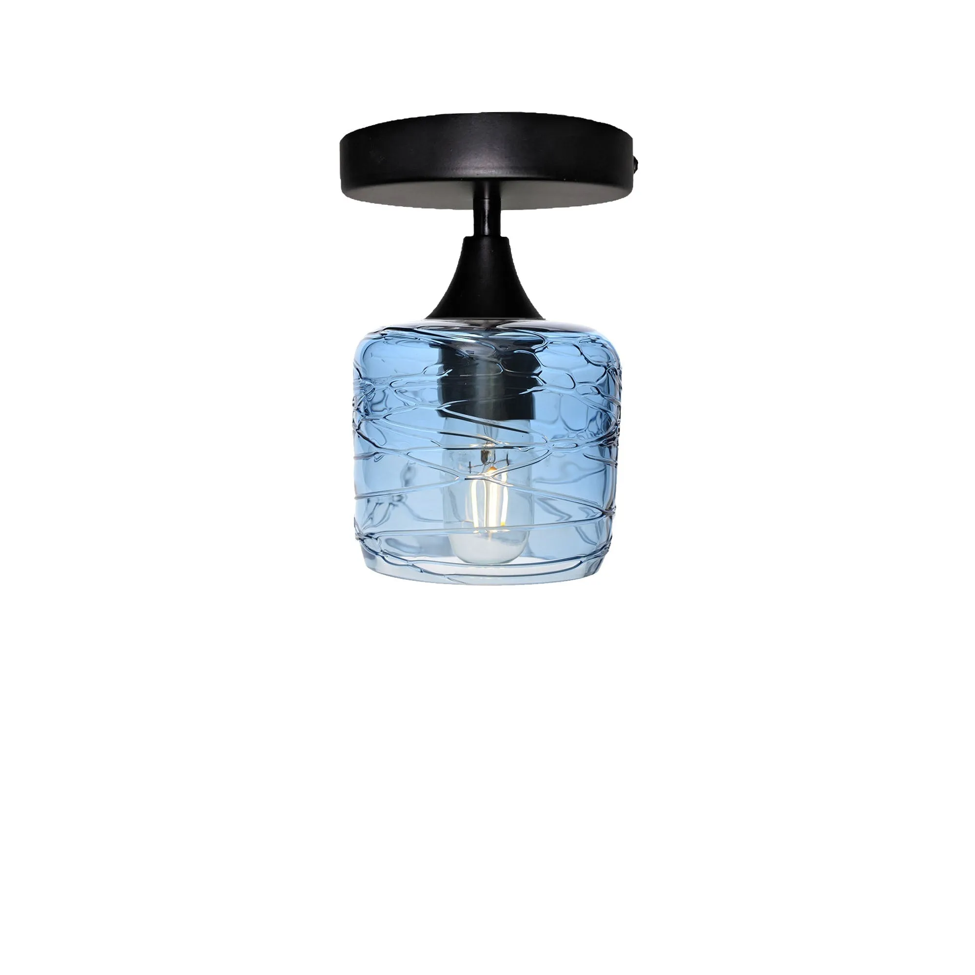 601 Spun: Semi Flush Light