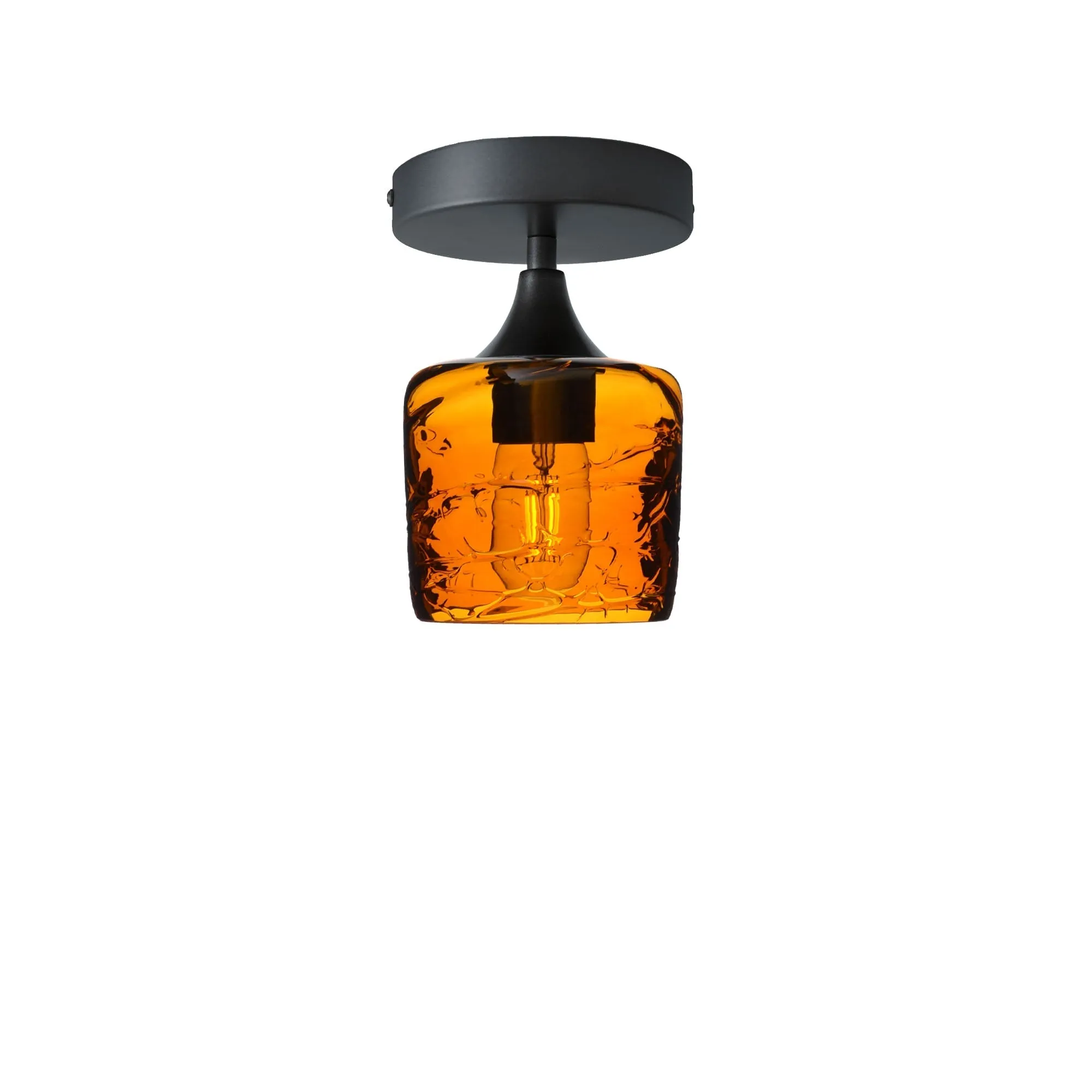 601 Spun: Semi Flush Light