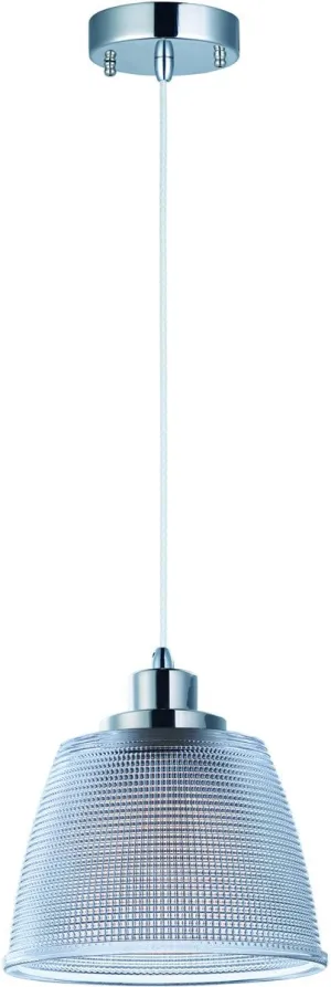 7"W Retro LED 1-Light Pendant