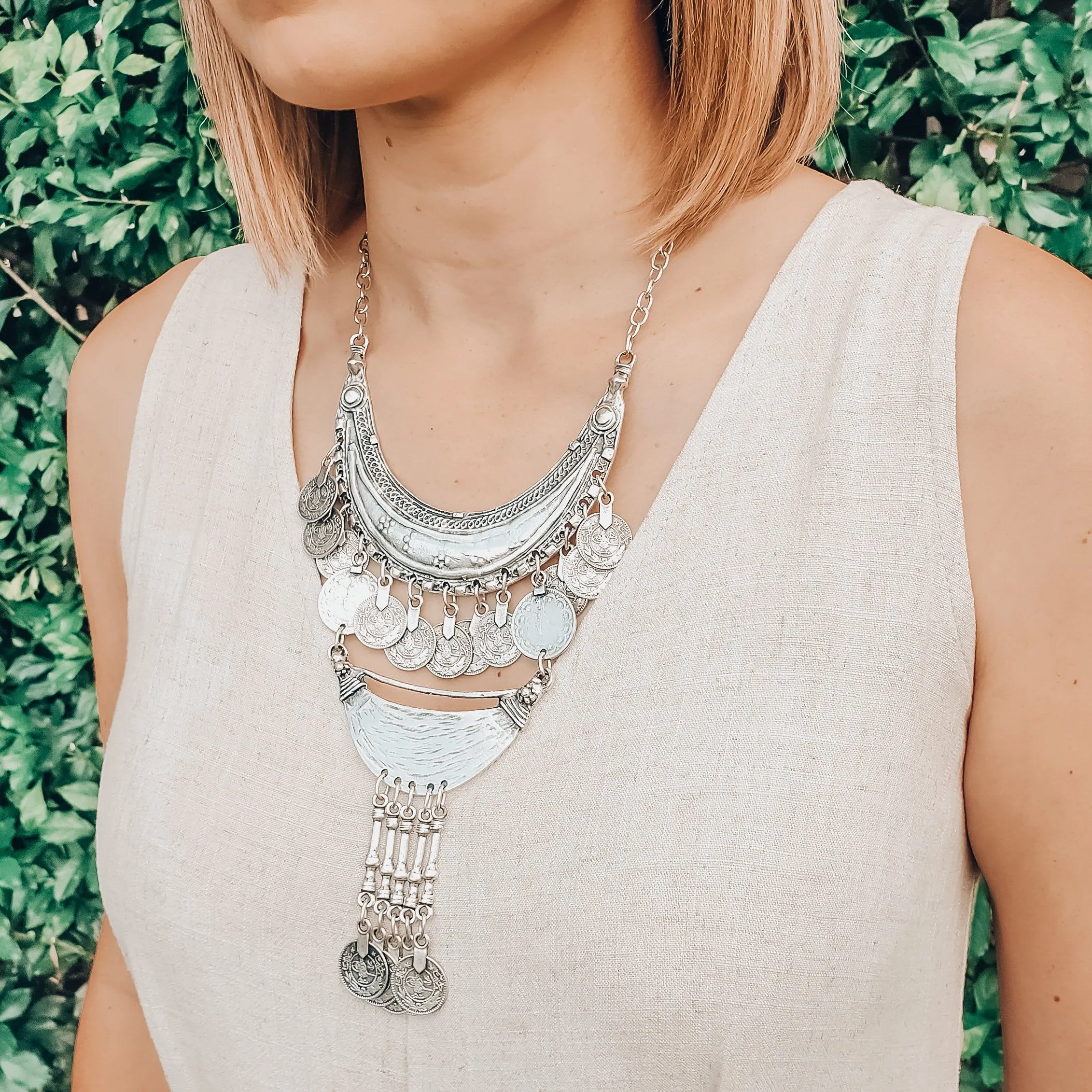 Akpazar boho necklace