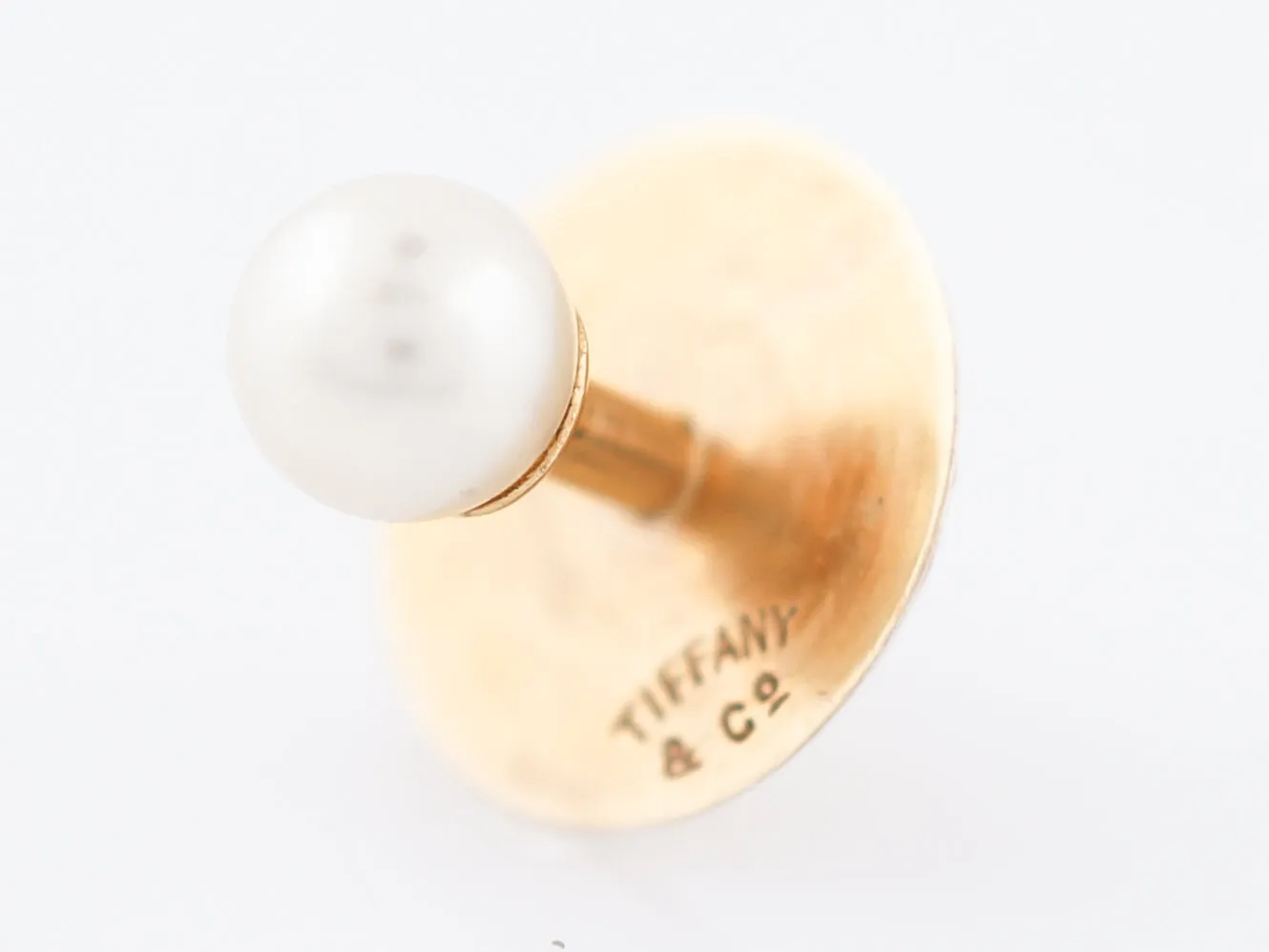 Antique Tuxedo Studs Victorian Tiffany & Co. Pearl in 18K Yellow Gold