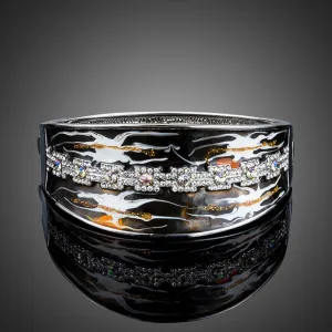 Artistic Windstorm Bangle