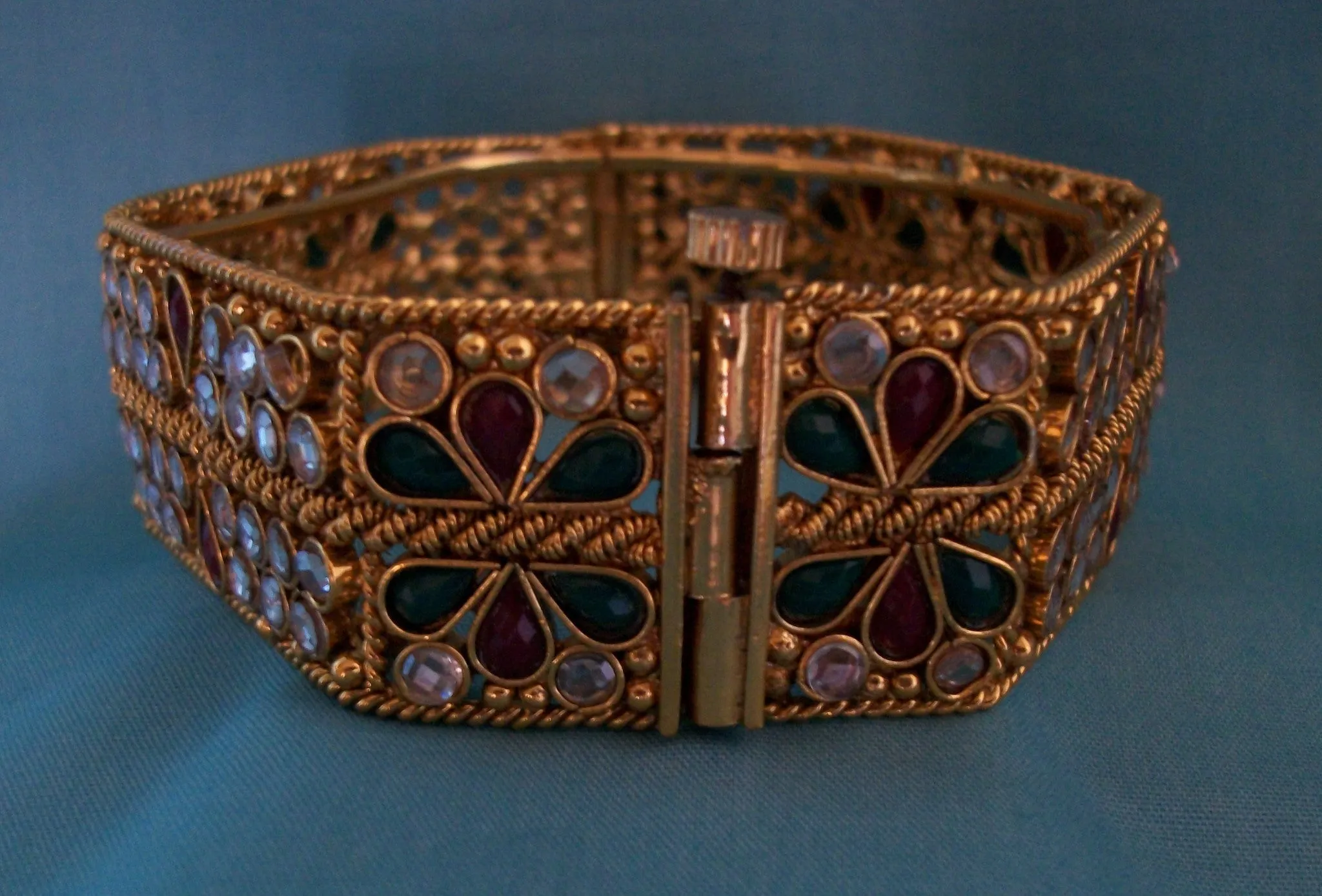 Bangle 977 Polki Kadra Bracelet Indian Jewelry Shieno Sarees