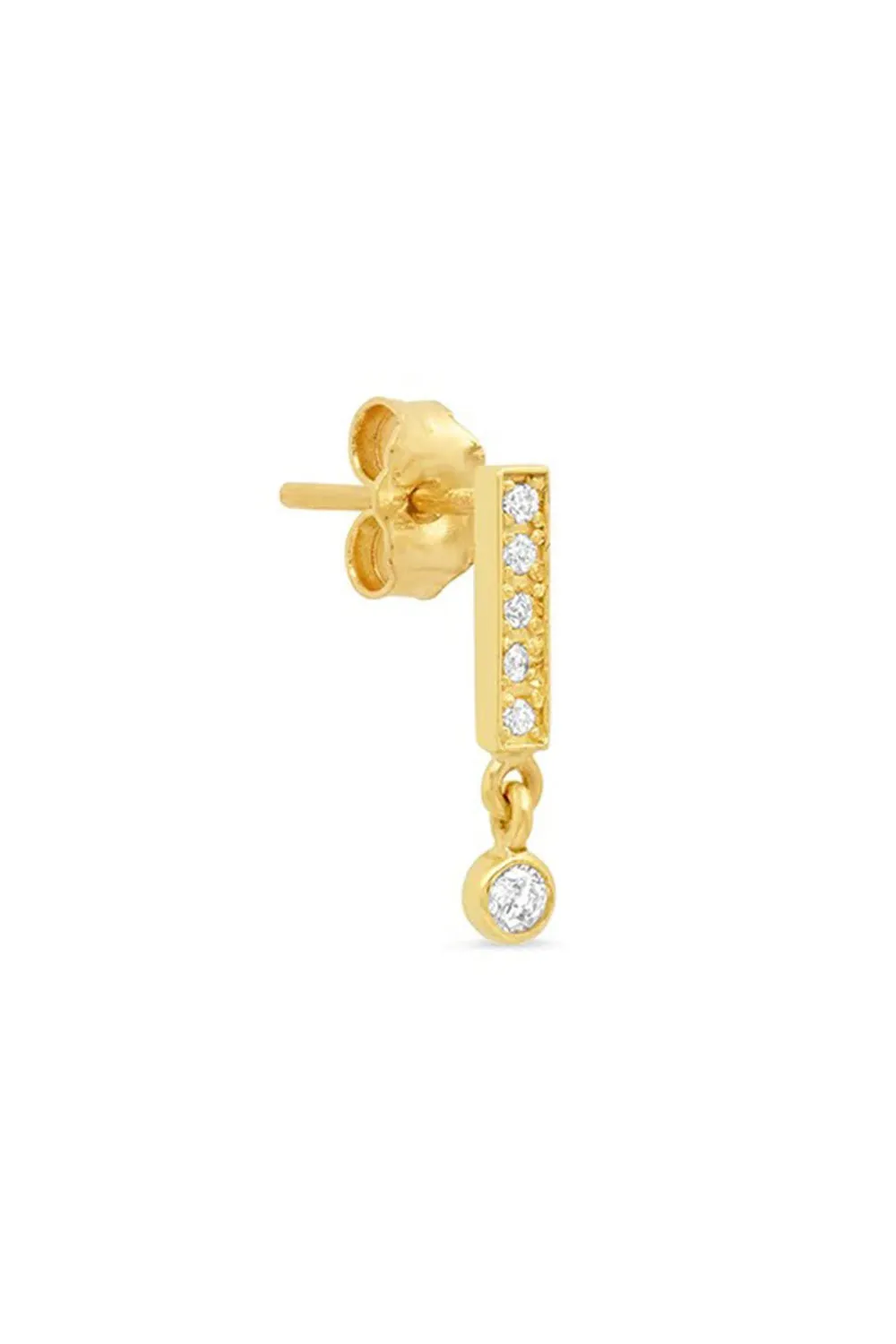 Bezel Drop Bar Studs