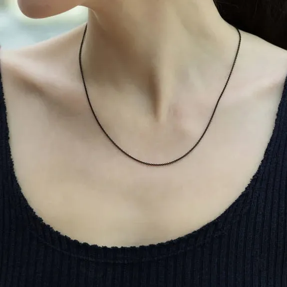 Black Steel "Charlie" Chain