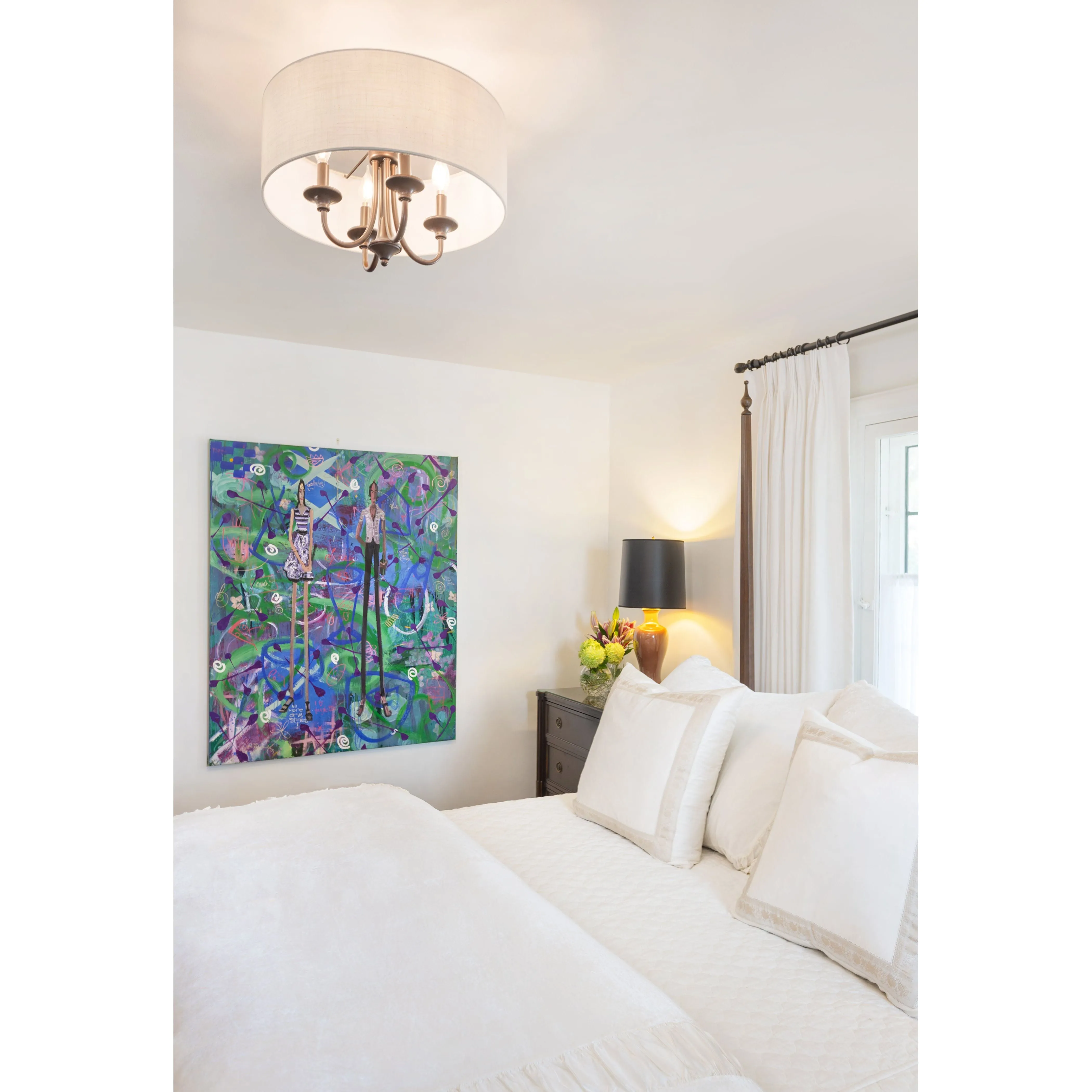 Bongo 4-Light Pendant / Semi Flush Mount