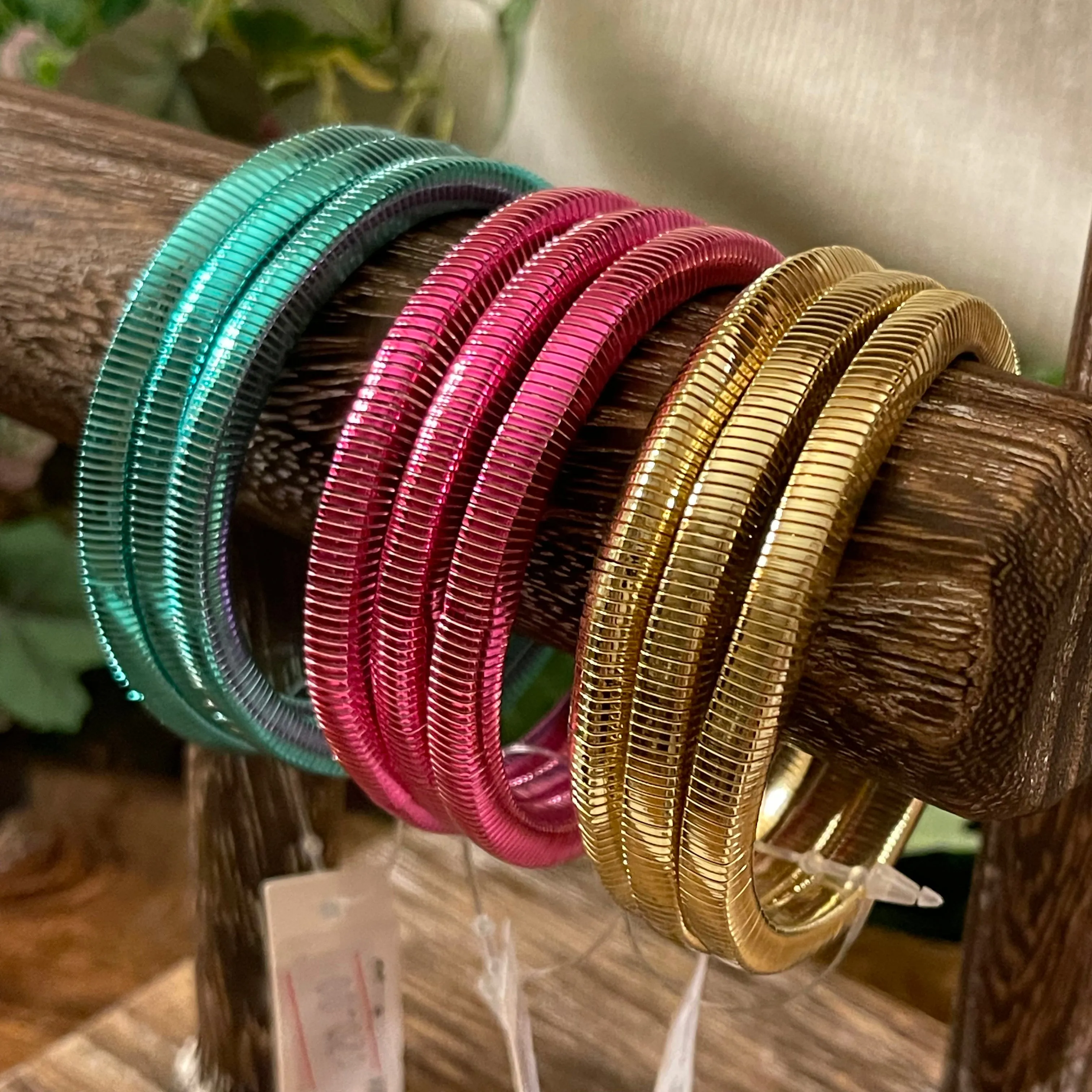 Bracelets - Omega Chain Stretch Bracelet