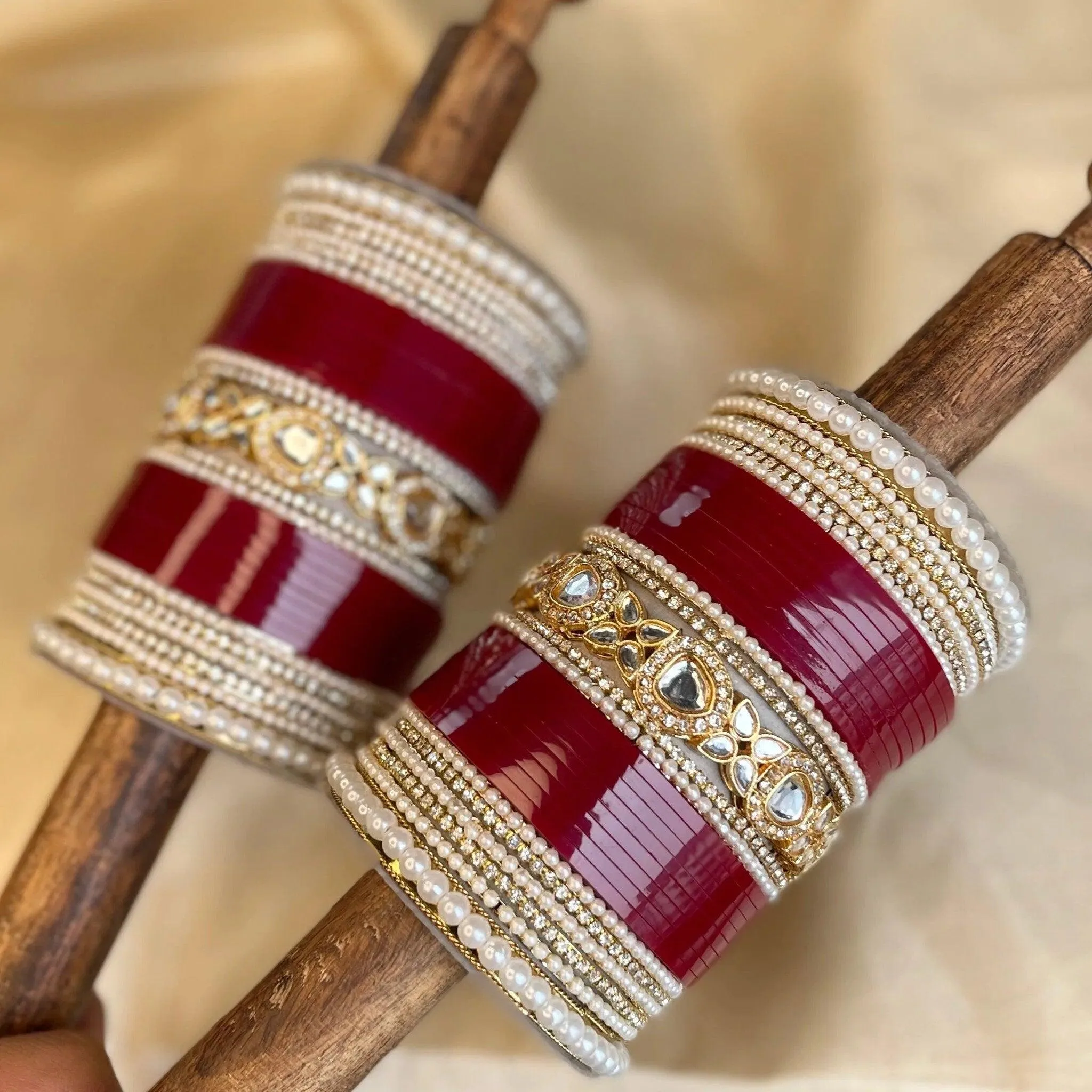 Bridal Kundan Chuda, Punjabi Bridal Choora