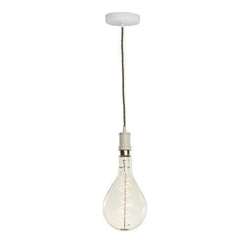 Bulbrite 810087 Pendant Fixtures white Direct Wire Contemporary