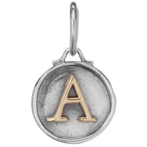 Chancery Insignia Sterling Silver & Brass Letter Charm.