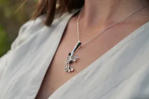 Cloudberry Black Pearl Pendant