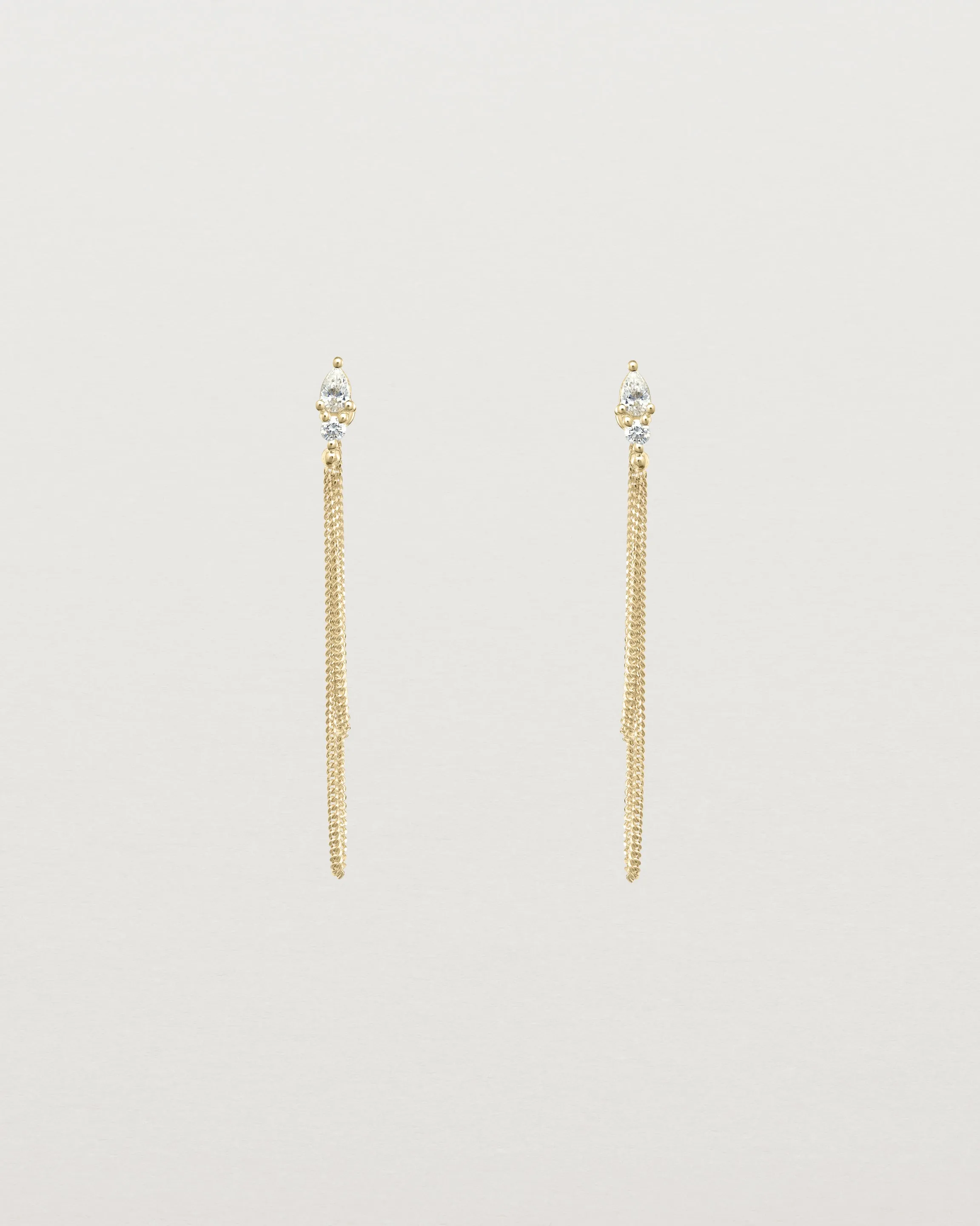 Danaë Loop Studs | Diamonds