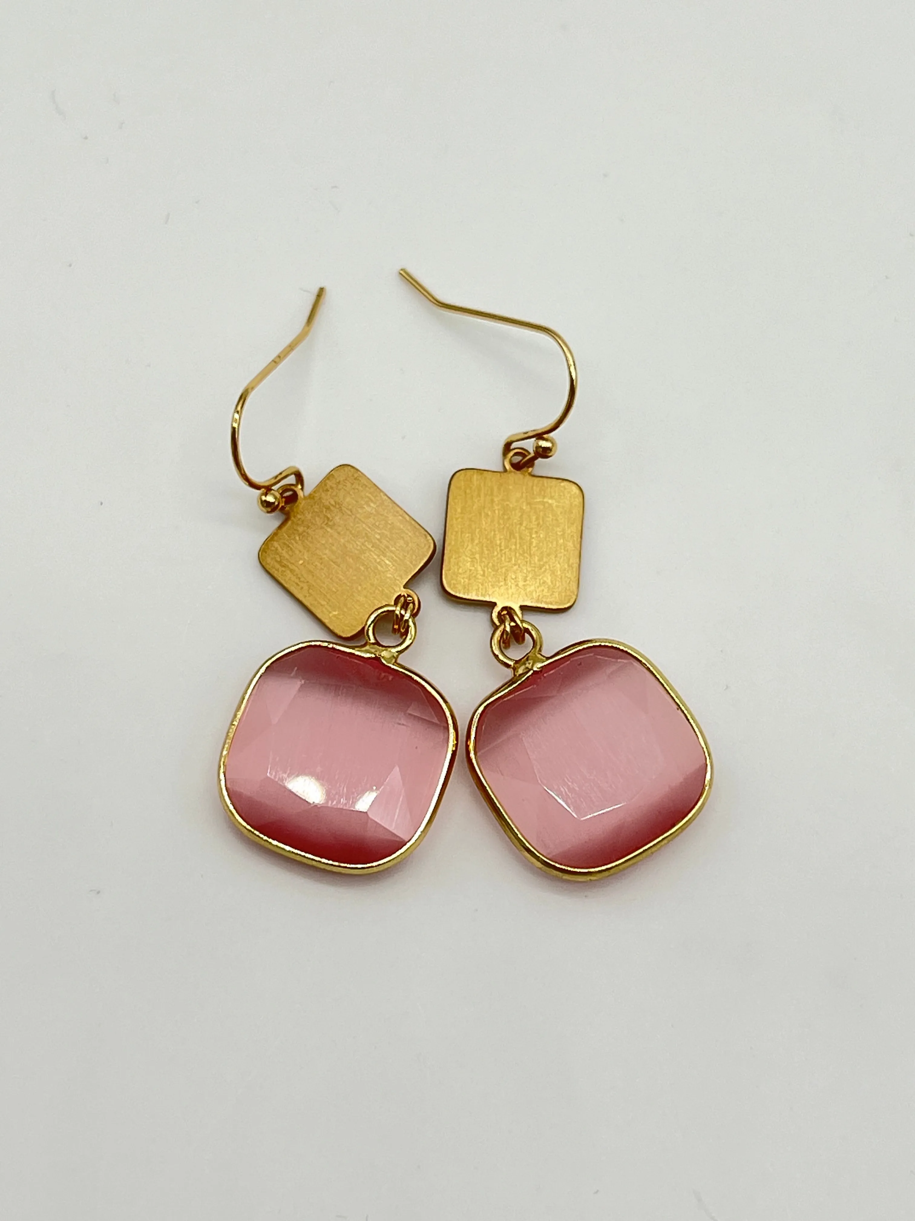 Dangle Gem Earrings