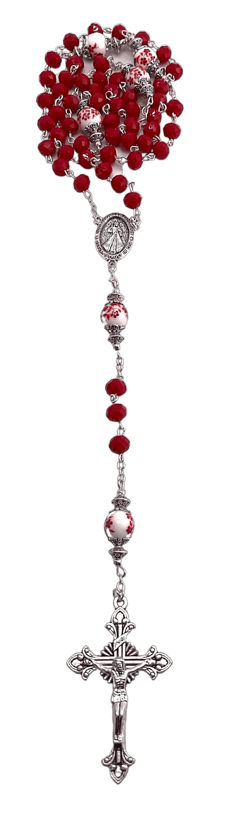 Divine Mercy Rosary With Florentine Bead