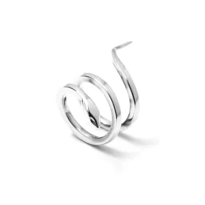 Double Snake Ring SILVER