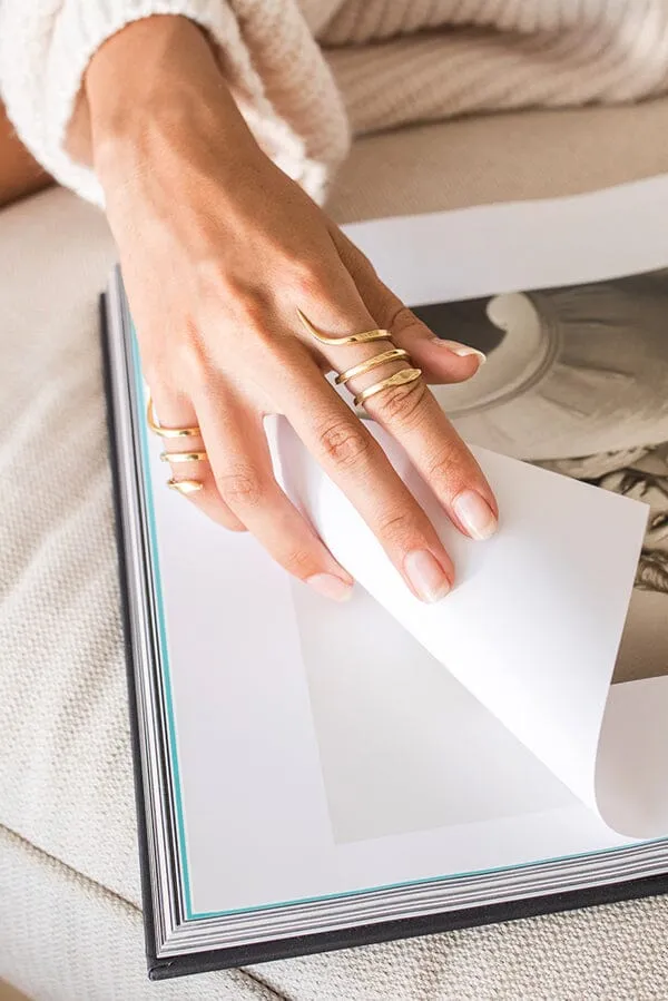 Double Snake Ring SILVER