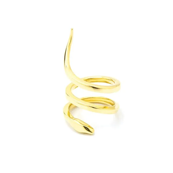 Double Snake Ring SILVER