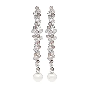 Elegant Affinity - Long Pearl Dangles
