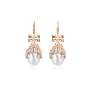 Elegant Freshwater Pearl Earrings WE00235