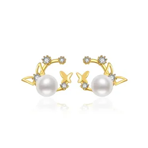 Elegant Freshwater Pearl Earrings WE00251