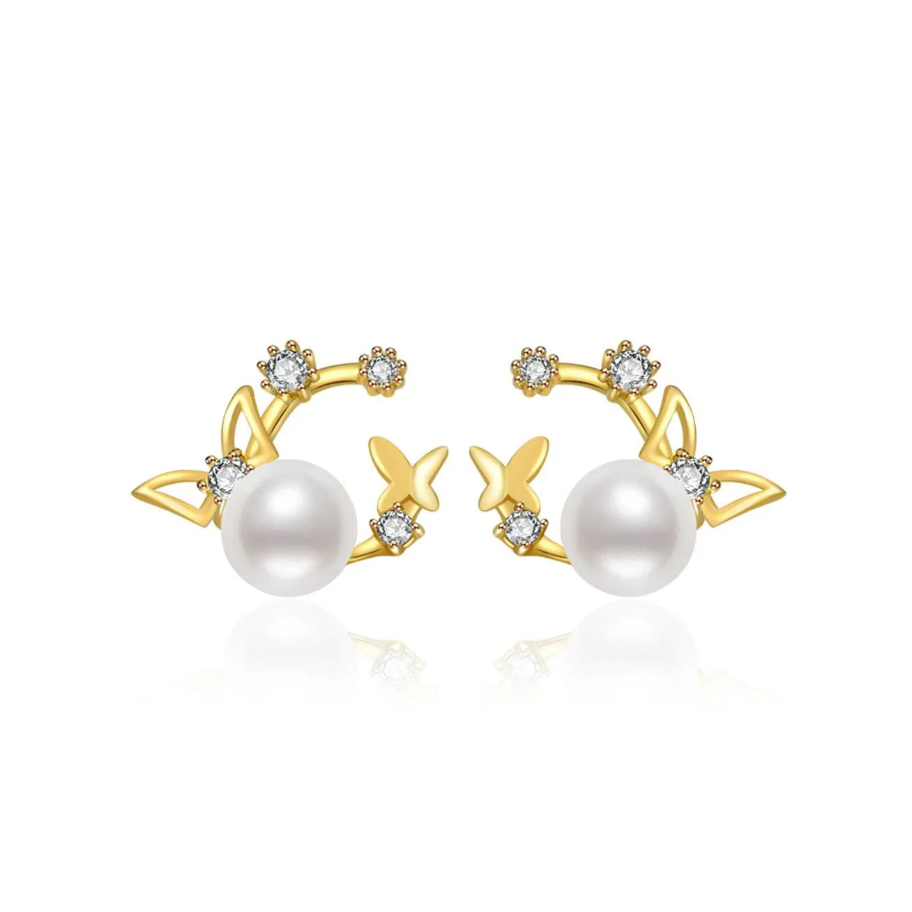 Elegant Freshwater Pearl Earrings WE00251