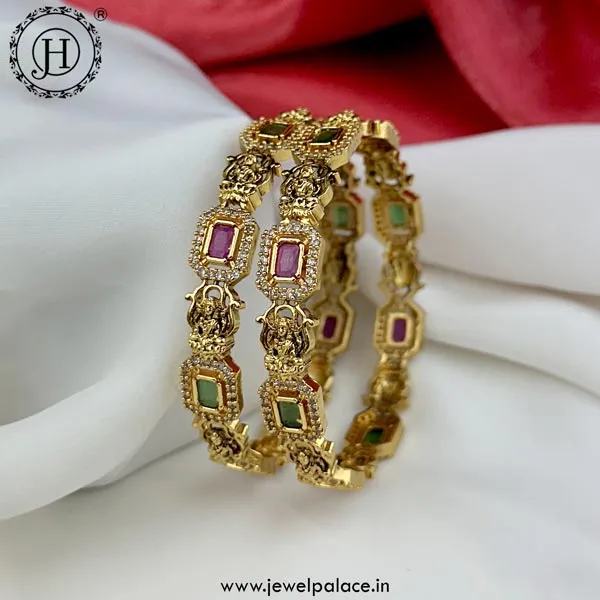 Exquisite Premium Quality Microplated Stone Bangles JH4967