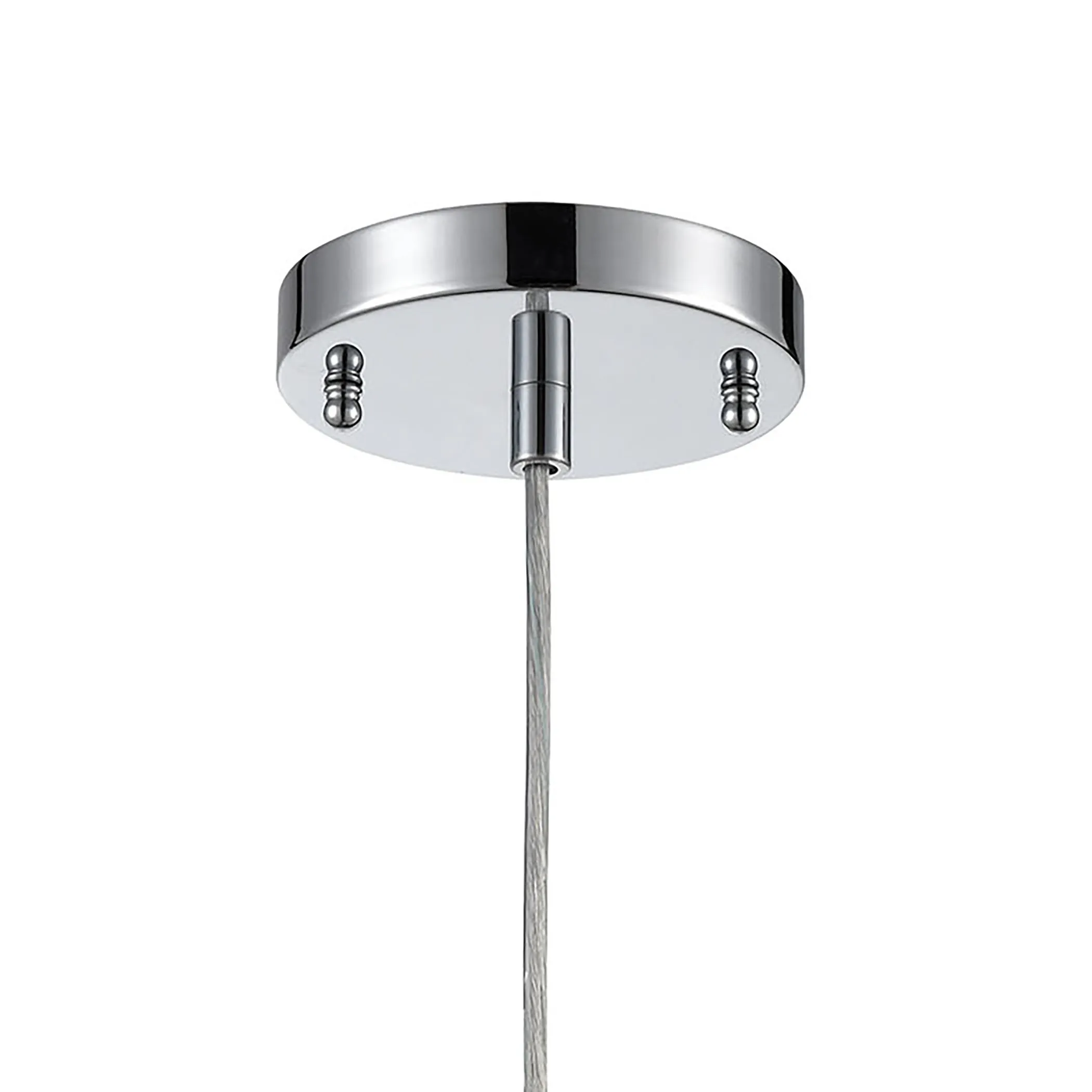 Ezra 4.5" 1 Light Mini Pendant in Polished Chrome