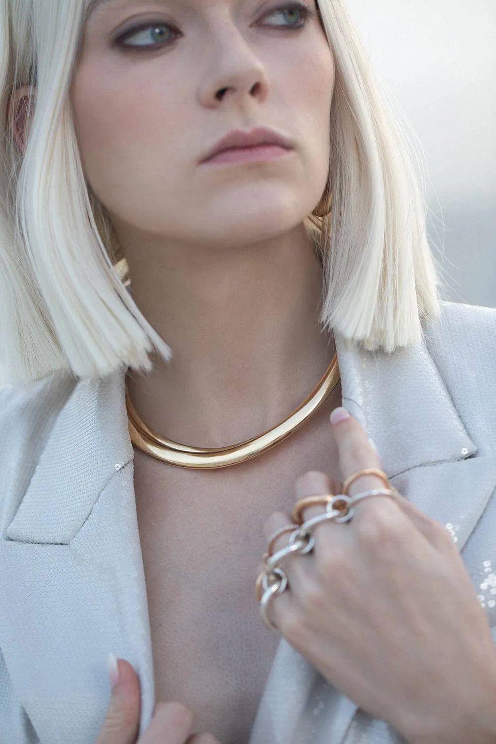 Flix Flex Collar Necklace