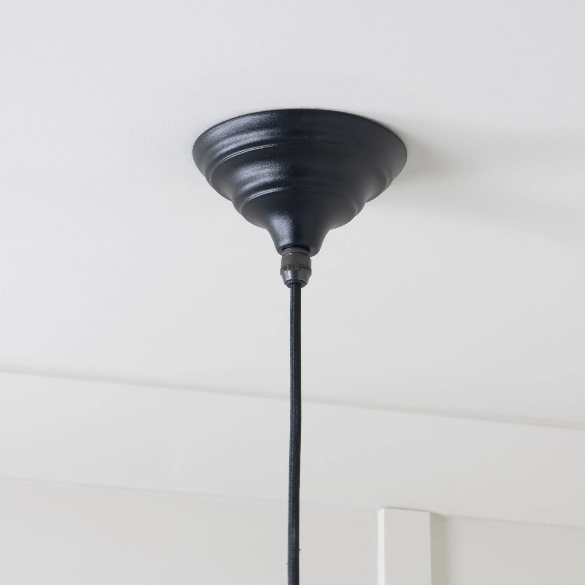 From The Anvil Smooth Nickel Brindley Pendant Light