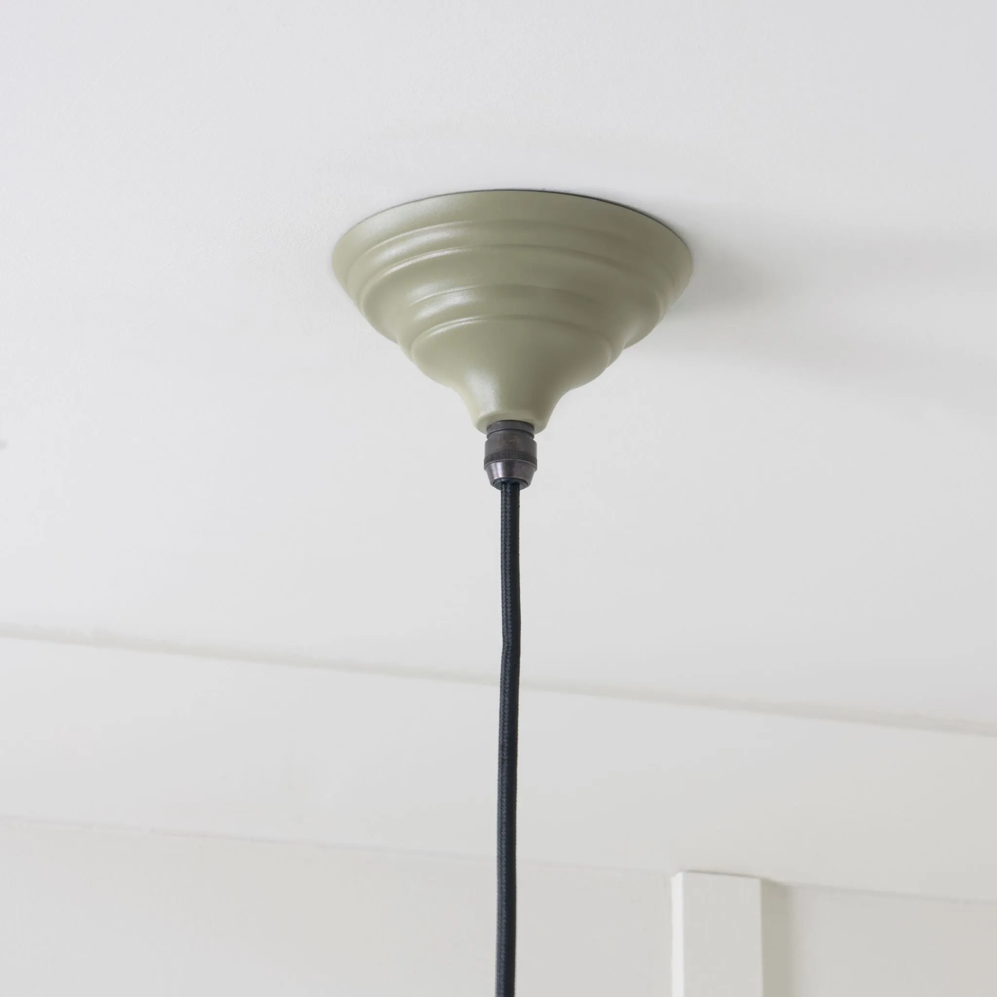 From The Anvil Smooth Nickel Brindley Pendant Light