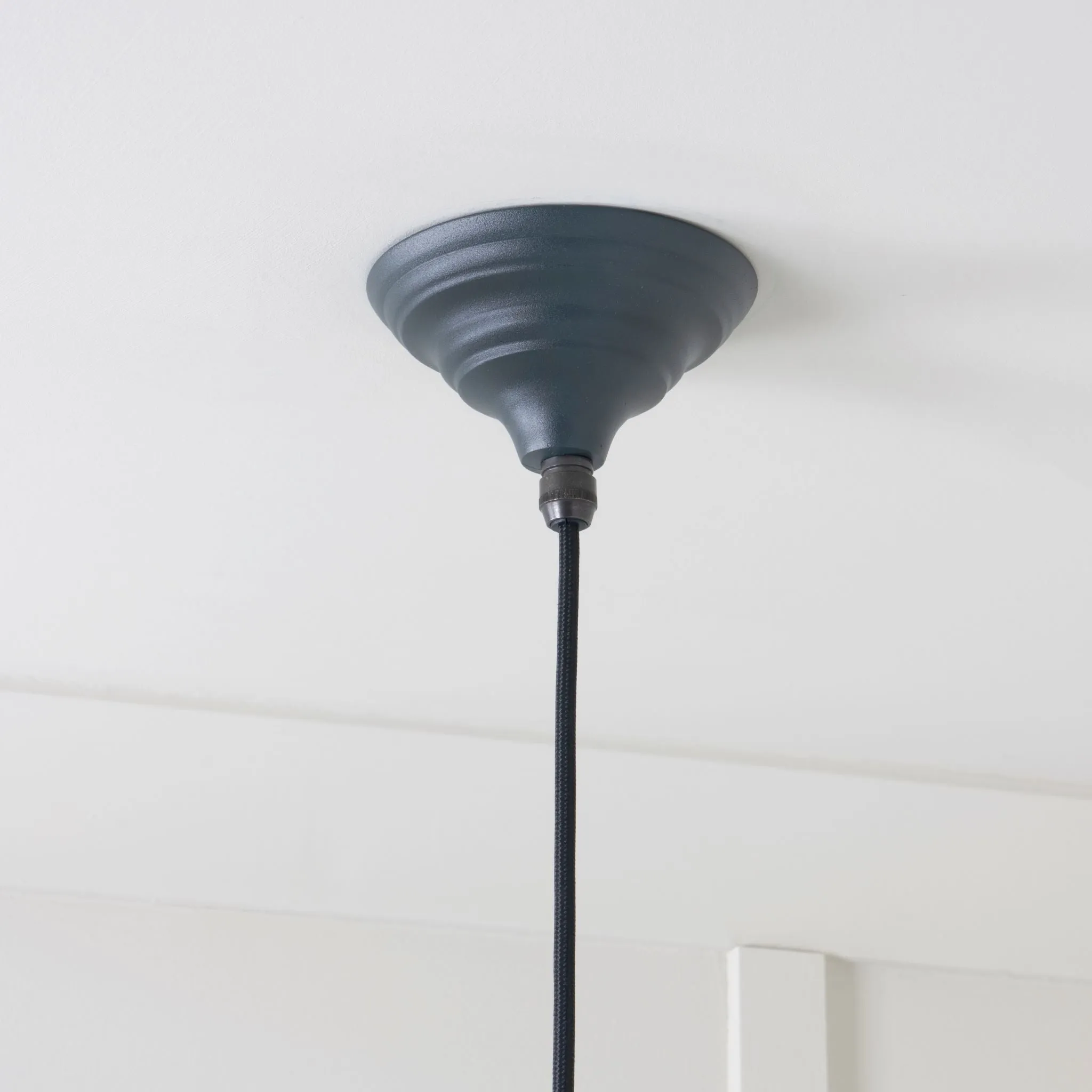 From The Anvil Smooth Nickel Brindley Pendant Light