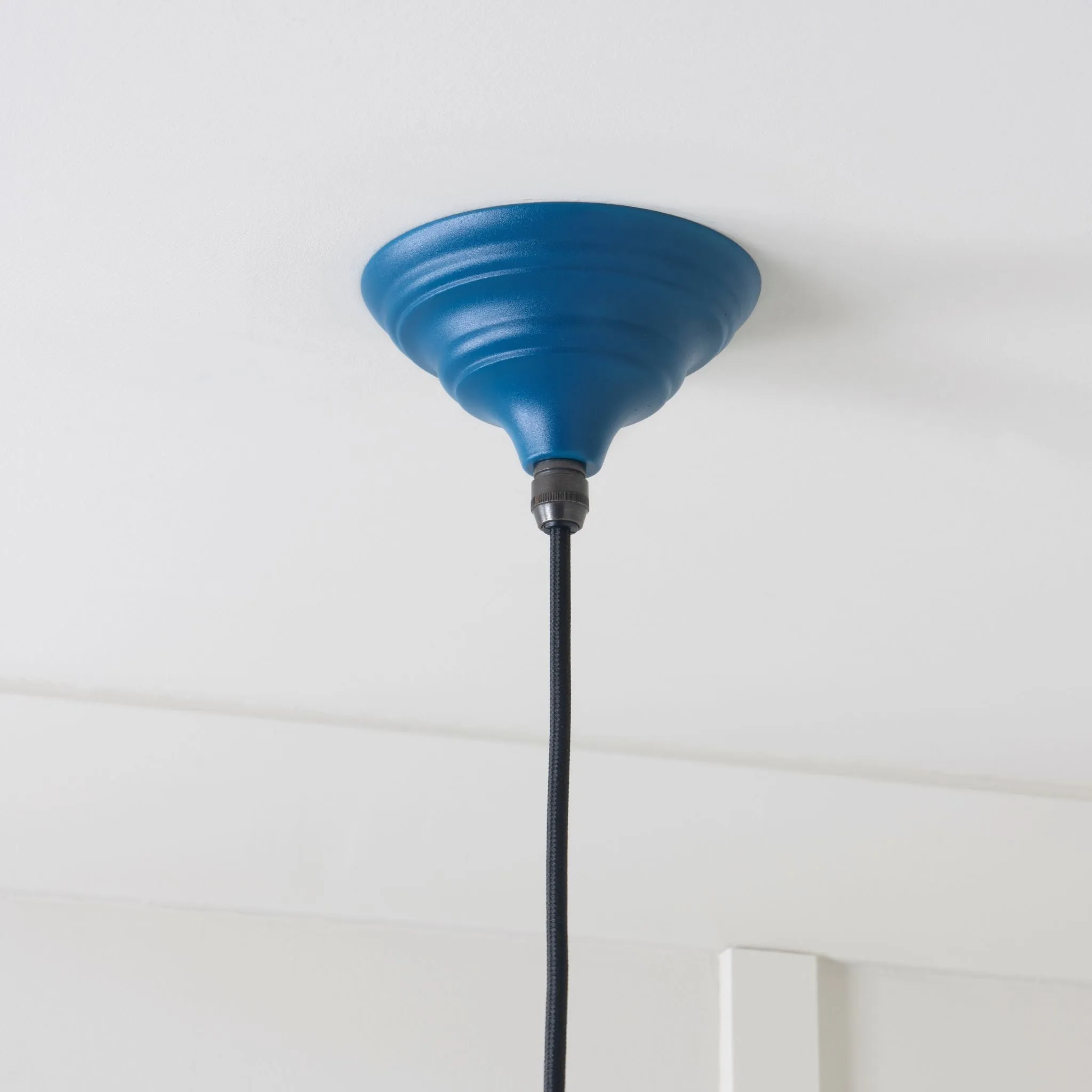 From The Anvil Smooth Nickel Brindley Pendant Light