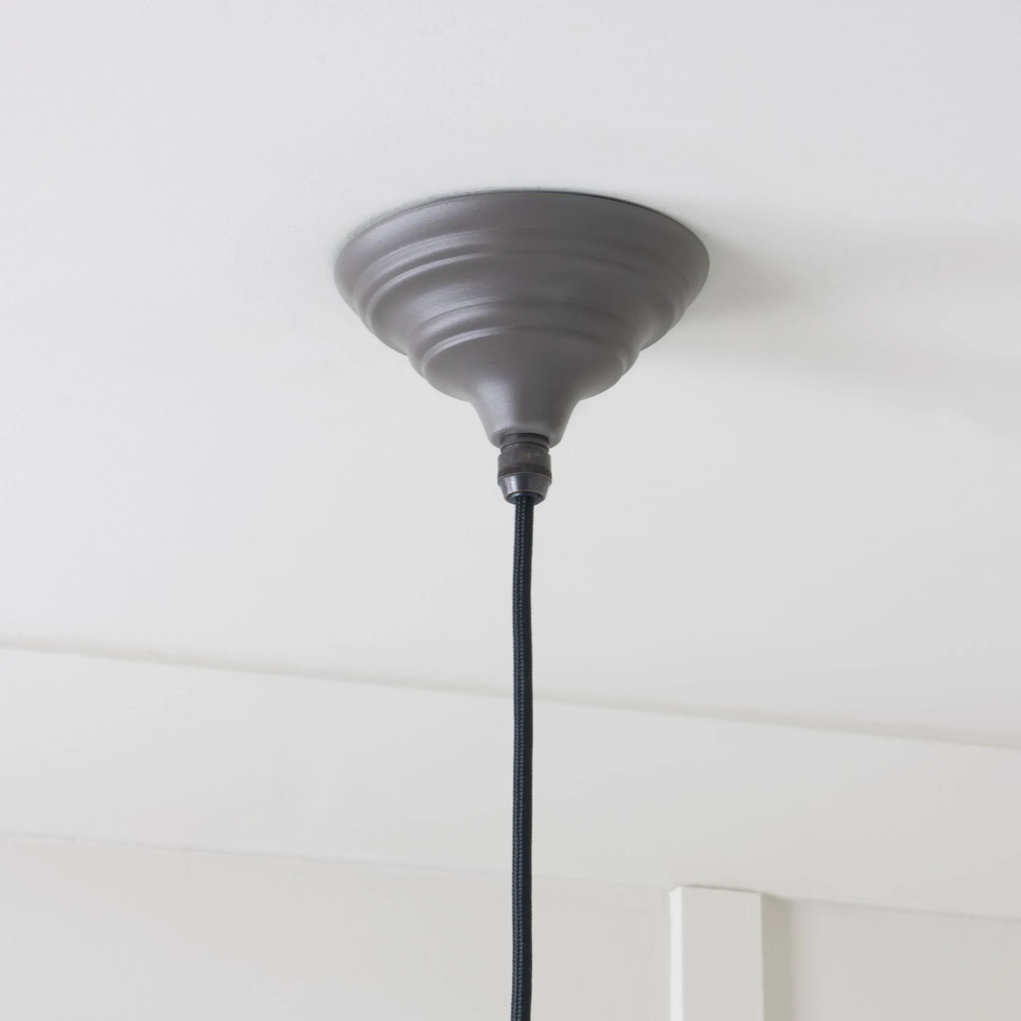 From The Anvil Smooth Nickel Brindley Pendant Light
