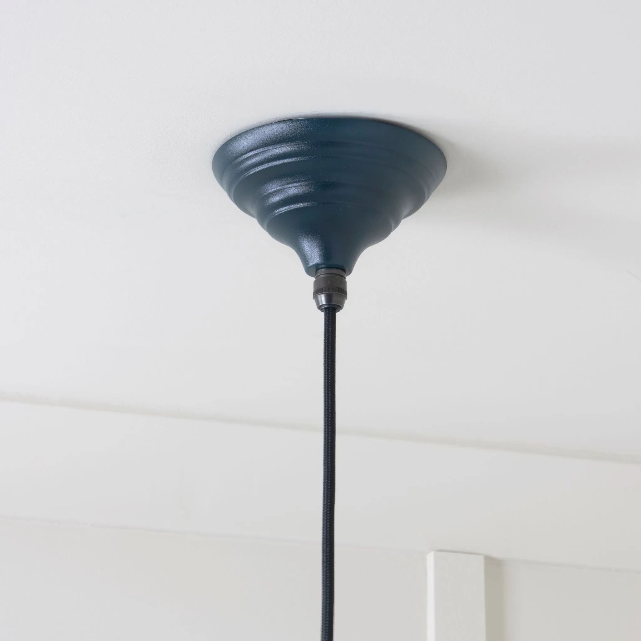From The Anvil Smooth Nickel Brindley Pendant Light