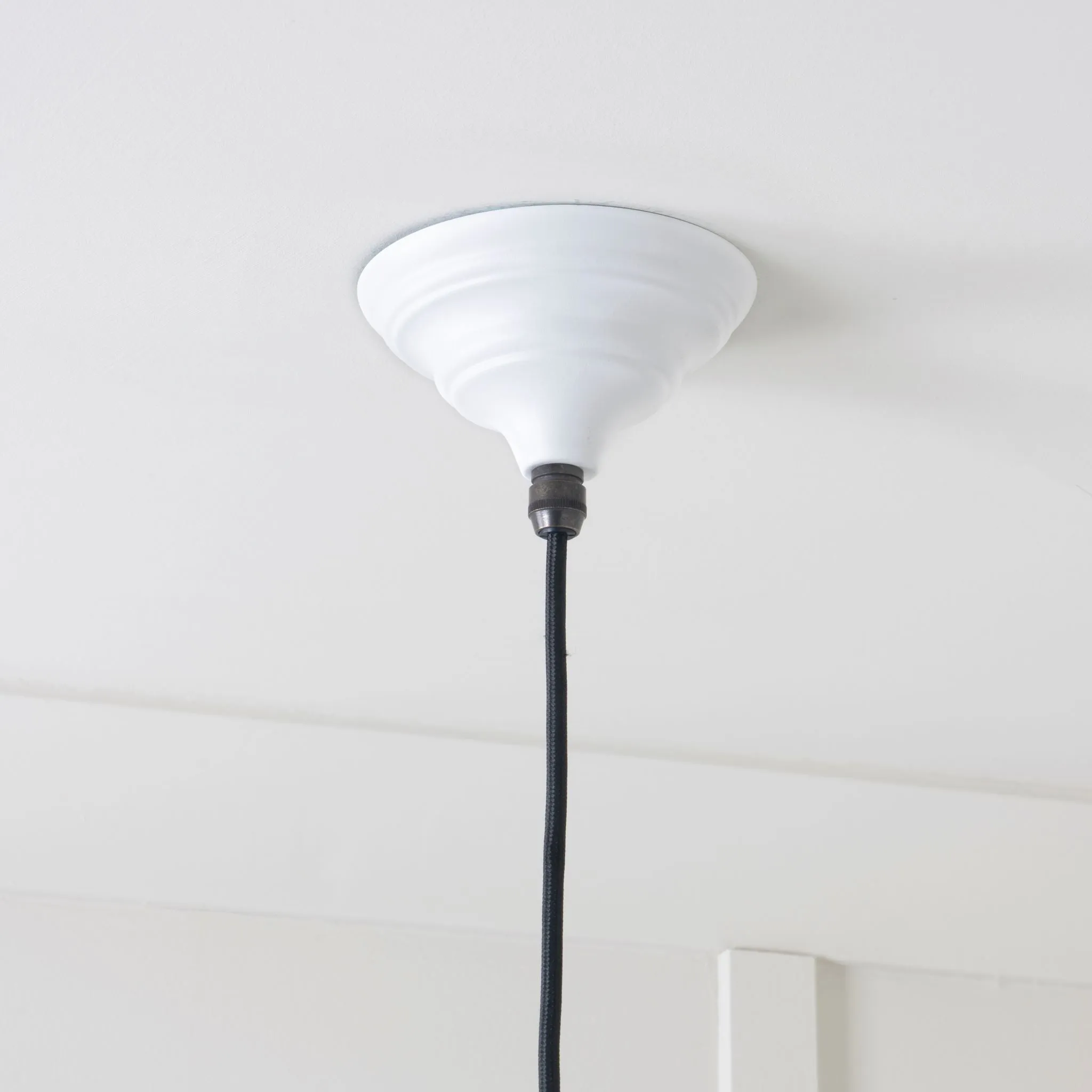 From The Anvil Smooth Nickel Brindley Pendant Light