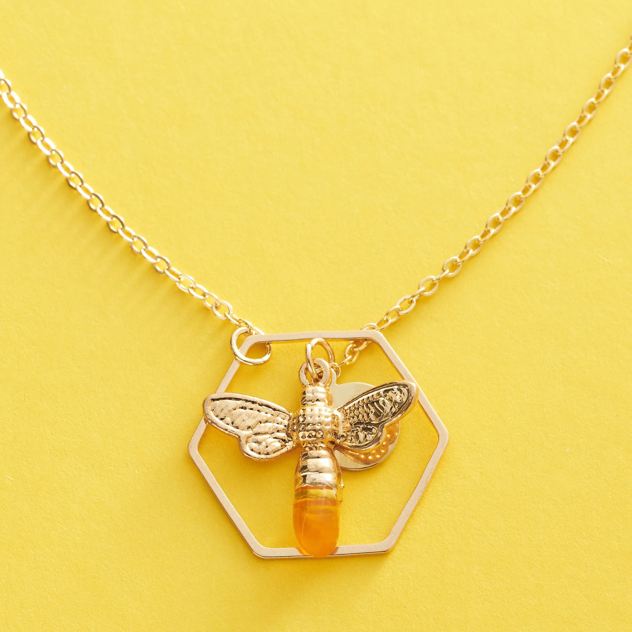 Gold Little Bee Necklace