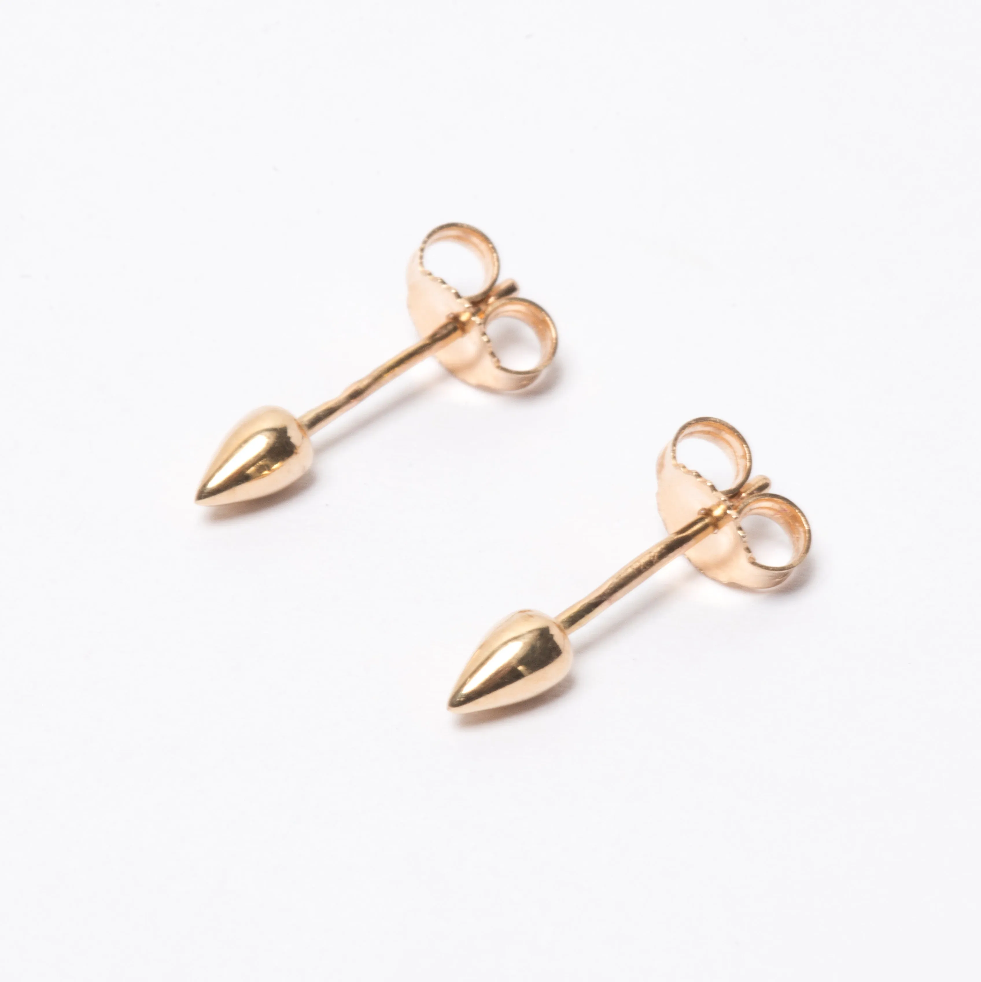 Gold Spike Studs