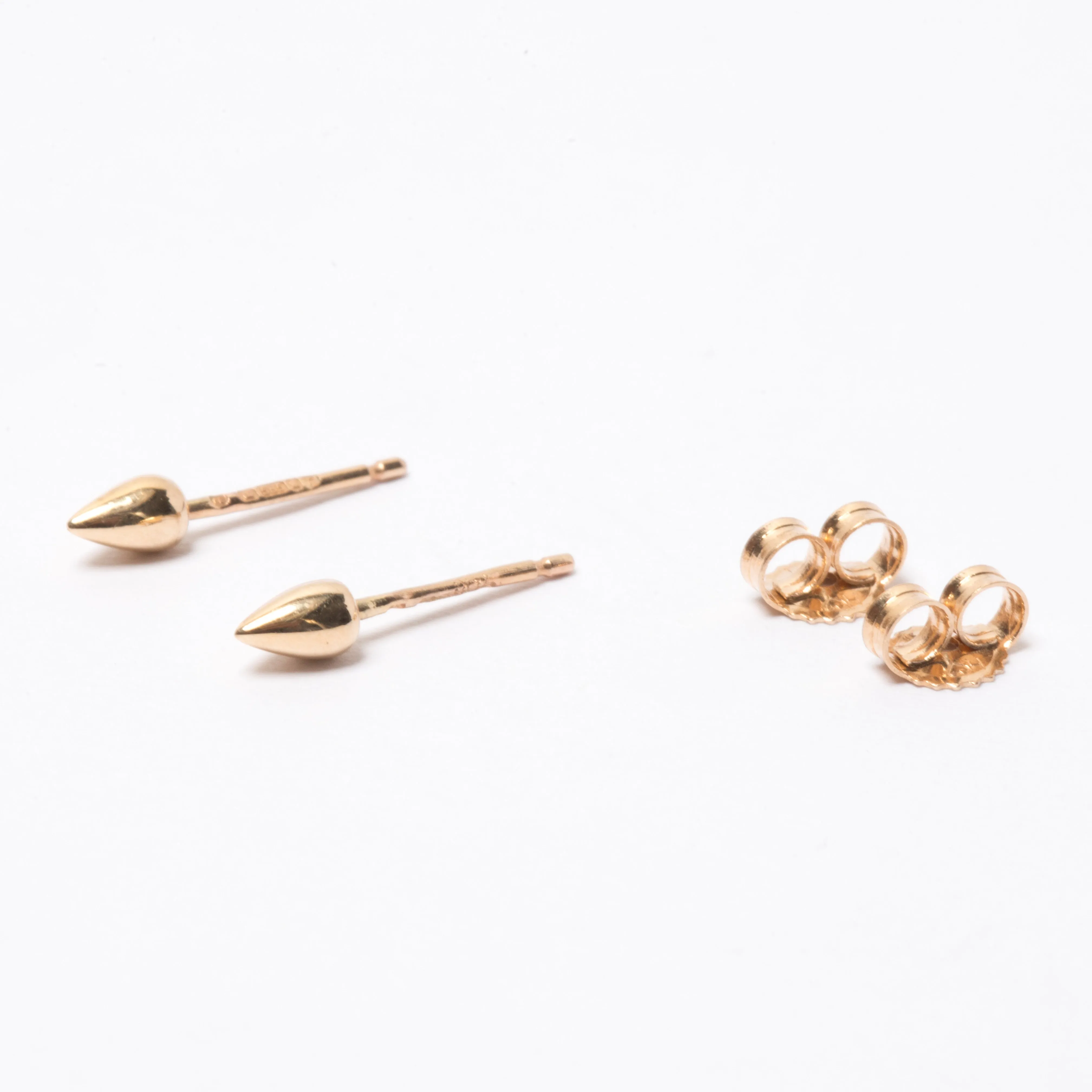 Gold Spike Studs